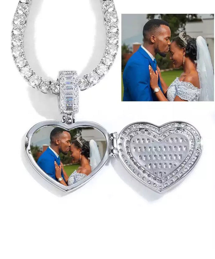 Love Lock Memory Pendant