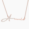 Crystal Signature Custom Necklace