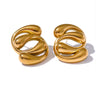 Golden Waves Earrings
