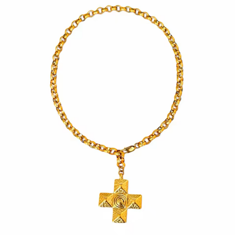 Statement Cross Necklace