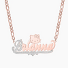 Hello K Custom Name Necklace