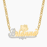 Hello K Custom Name Necklace