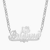 Hello K Custom Name Necklace