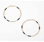 Geo Hoop Earrings (5354021519526)