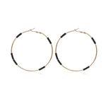 Geo Hoop Earrings (5354021519526)