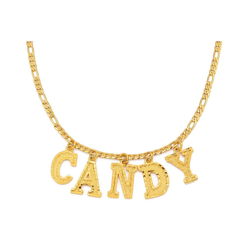 Custom Name Gold Necklace (4739545235591)