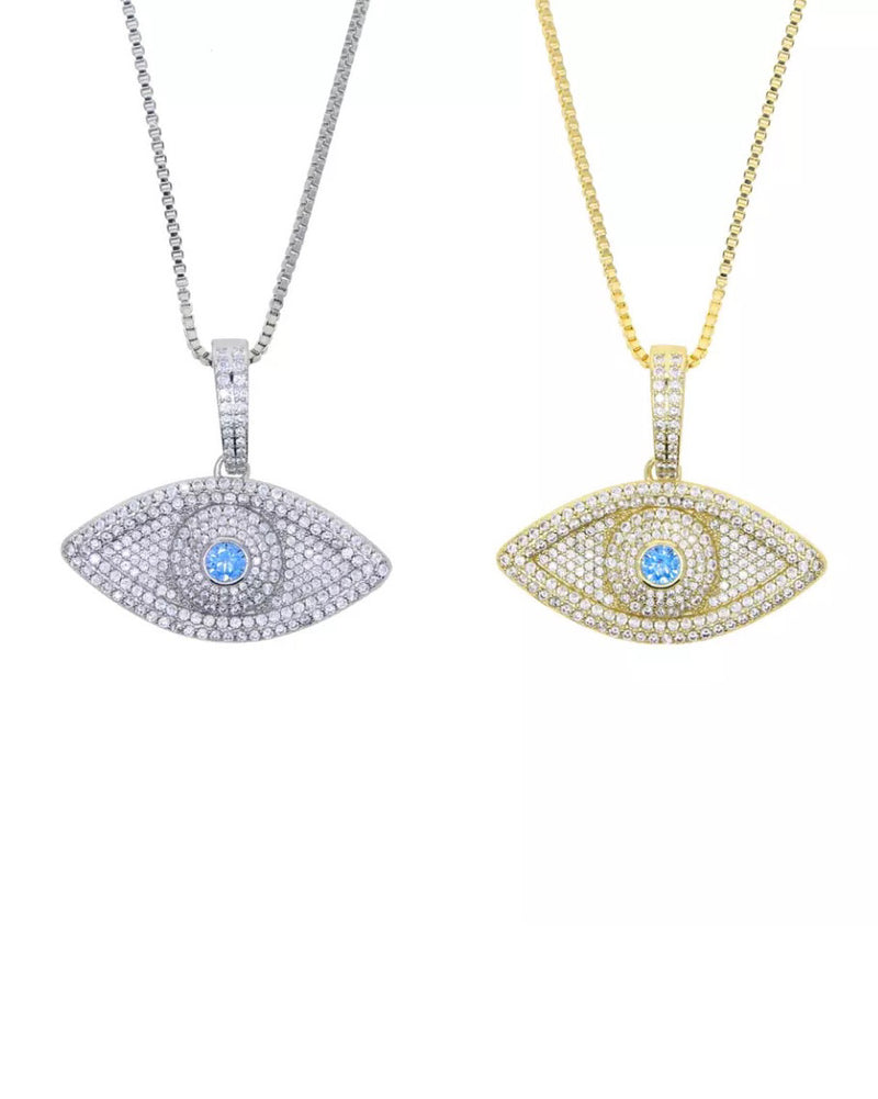 Evil Eye Icy Necklace