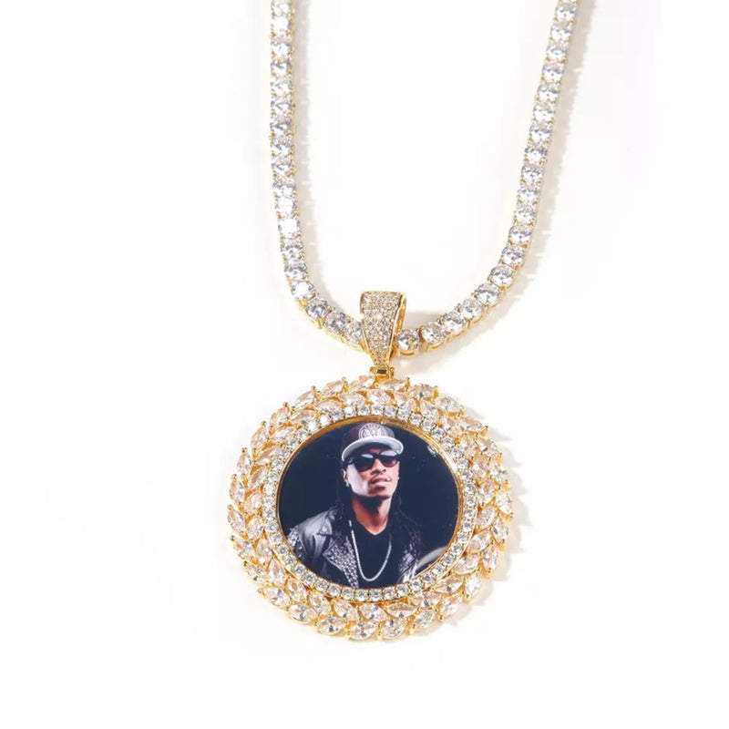 Custom Photo Jewel Necklace