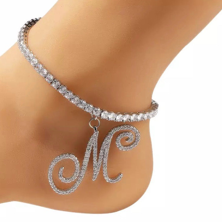 Anklet Icy Initial