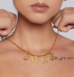 Custom Name Gold Necklace