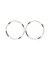 Geo Hoops Earrings