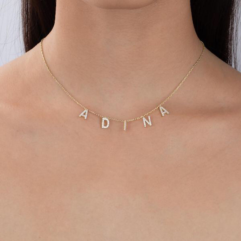 Dangle Name Necklace (4859442724999)