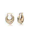 Gold Huggies Earrings